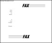 Fax Cover Letter MS Word Template Free Download