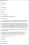 Financial Advisor Job Resignation Letter