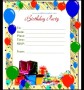 Fine Word Invitation Template