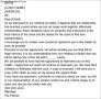 Firing the Client Termination Letter