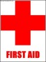 First Aid Sign Template