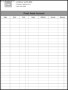 Fixed Asset Account Form Template