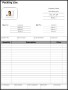 Form Packing List Template