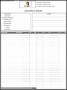 Form Project Estimate Template