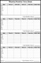 Form Timesheet Template
