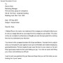 Formal Farewell Letter to Manager