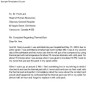 Formal Grievance Letter