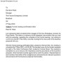Formal Meeting Confirmation Letter