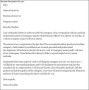 Formal Resignation Letter Template