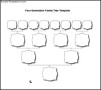 Four Generation Blank Family Tree Template