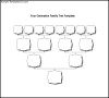 Fourth Generation Family Tree Diagram Sample Word