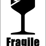 Fragile Sign Template