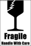 Fragile Sign Template