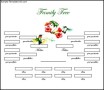 Free 4 Generation Family Tree Template with Siblings in Doc