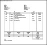 Free Billing Invoice Template Sample