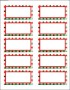 Free Christmas Address Labels Templates
