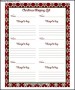 Free Christmas Shopping List PDF