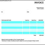 Free Commercial Invoice Template PDF
