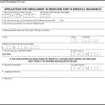 Free Download Medicare Application Form