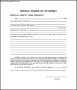 Free Download Special Power of Attorney Form
