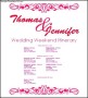 Free Download Wedding Itinerary Template