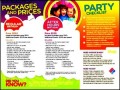 Free Example Birthday Party Policies Itinerary PDF Format Template