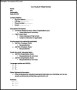 Free General CV Template