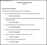 Free National Letter of Intent Questionnaire PDF Sample Format