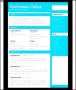 Free One Page PSD Resume Template