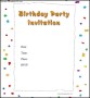 Free Online Party Invitation Template
