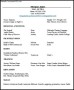 Free Printable Acting CV Template