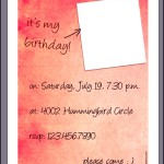 Free Printable Birthday Party Invitation