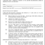 Free Printable FMLA Form