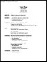 Free Resume Template Open Office