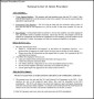 Free Sample National Letter of Intent Procedure Template Printable PDF