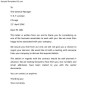 Free Thank you for Business Letter