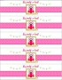 Free Water Bottle Label Template Baby Shower
