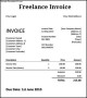 Freelance Invoice Sample