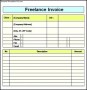 Freelance Invoice Template Word