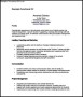 Functional CV Template PDF Printable