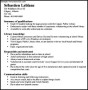 Functional Resume for High School Student