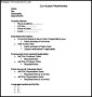 General CV Template Format