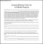 General Media Project Release Form