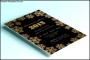 Gold New Years invitation Template