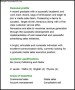 Graduate Media Sales Executive Cv Template PDF