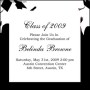 Graduation Invitation Example