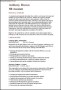 HR Assistant CV Template