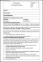 HR Job Description Form Template