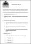 HR Job Description Template