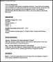 Hairdresser Resume Template PDF